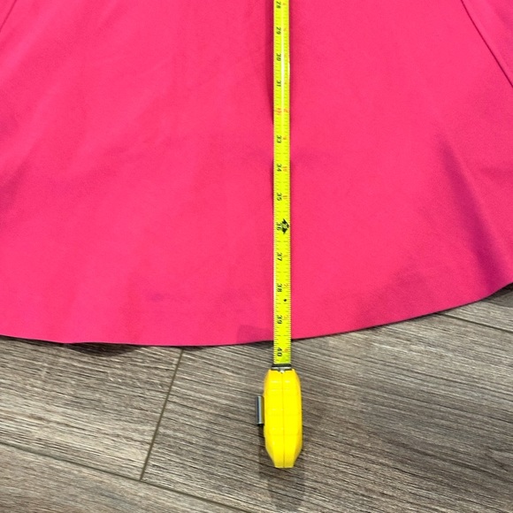 NWT! Brooks Brothers Pink Scoop Neck Fit and Flare Midi Dress Size 6 - Picture 9 of 9